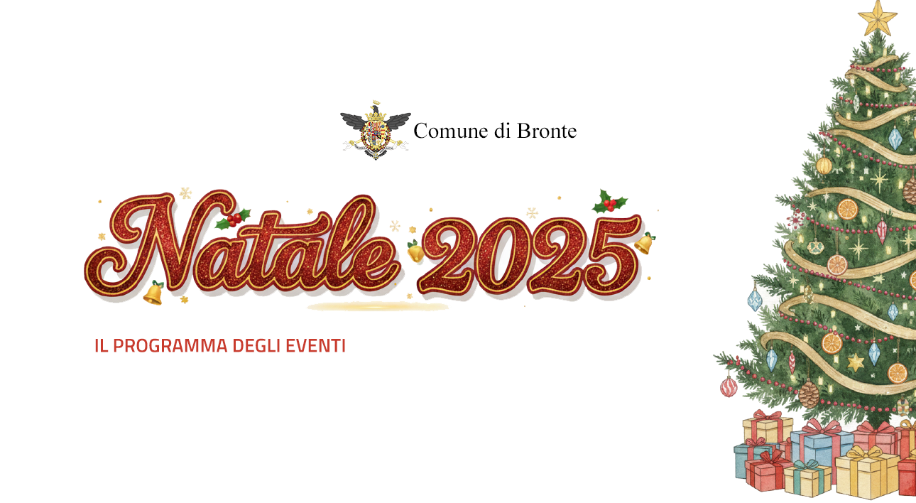 ANTEPRIMA BRONTE 2025 eventi natale 2025