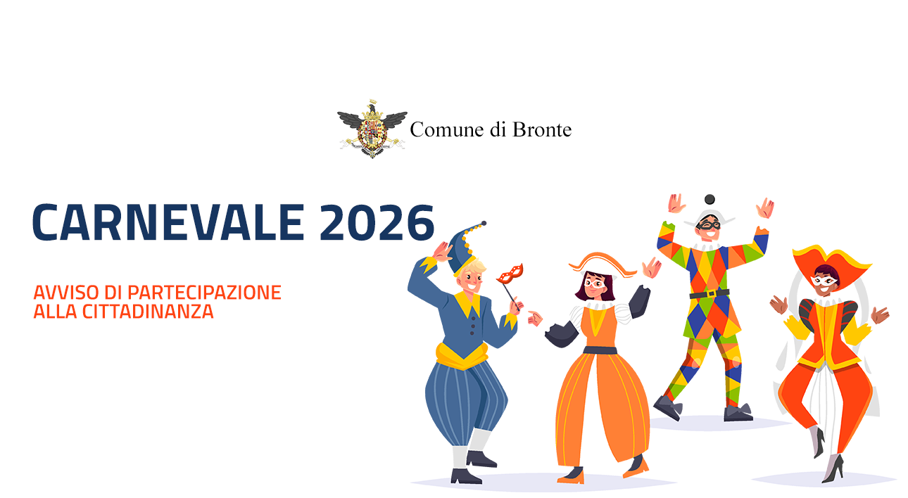ANTEPRIMA BRONTE 2026 gruppi maschera carnevale