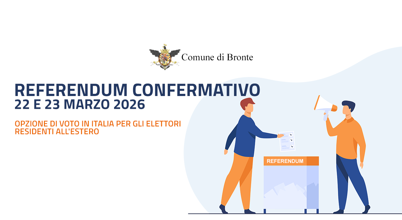 ANTEPRIMA BRONTE 2026 voto estero referendum