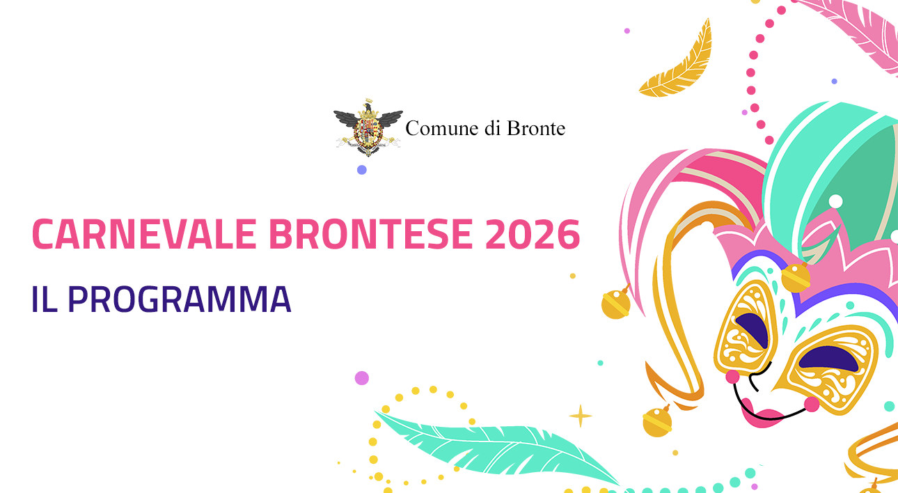 ANTEPRIMA BRONTE 2026 manifesto carnevale