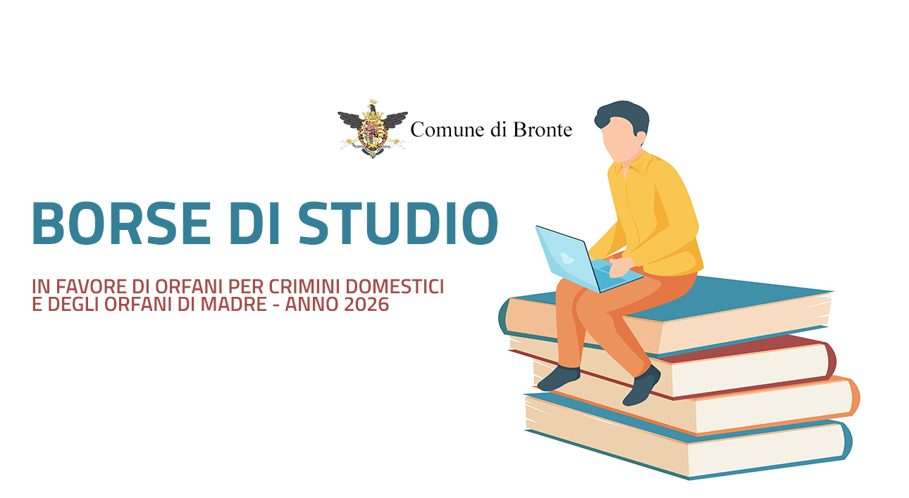 ANTEPRIMA BRONTE 2026 borse di studio orfani