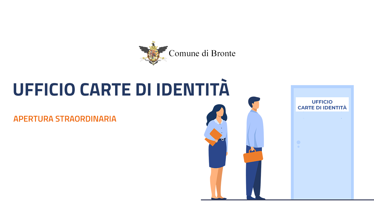 ANTEPRIMA BRONTE 2026 apertura straordinaria carte identità