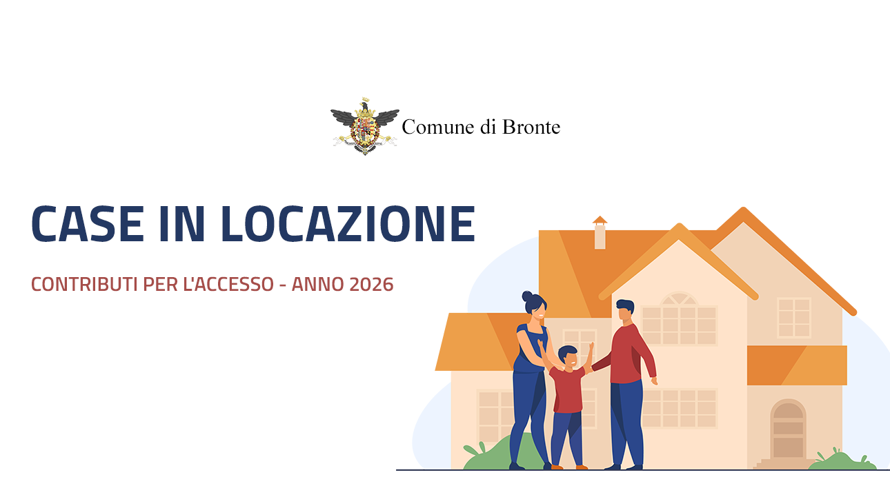 ANTEPRIMA BRONTE 2026 contributi locazione