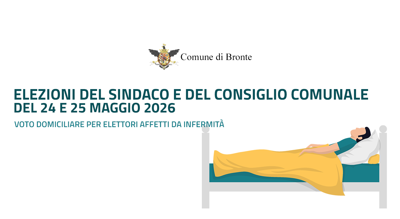 ANTEPRIMA BRONTE 2026 voto domiciliare